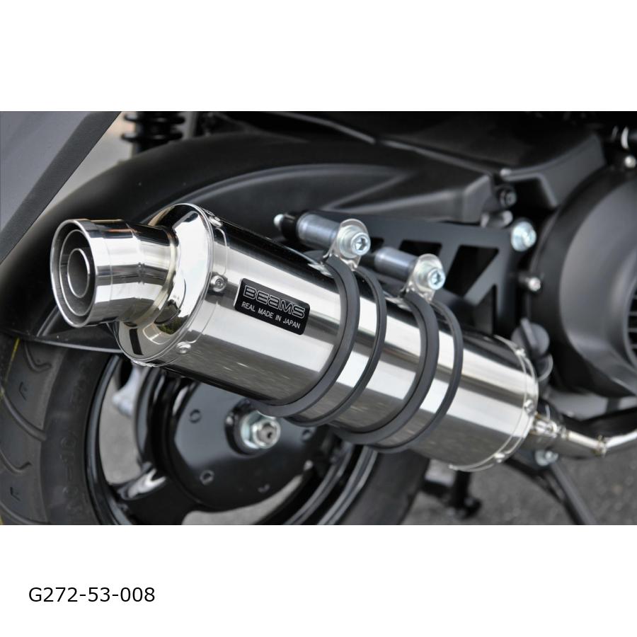 BEAMS (ビームス) R-EVO ステンレス JOG125 8BJ-SEJ5J G272-53-008｜バイク・車パーツ プロト 37,895円