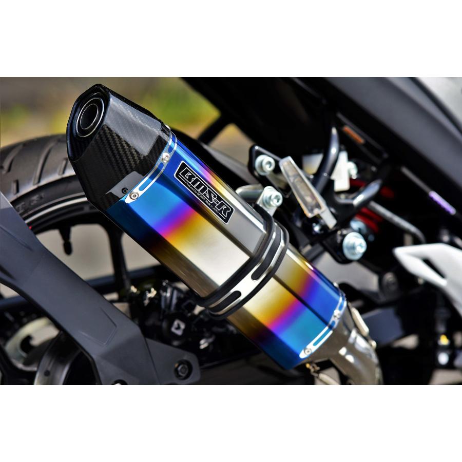 BEAMS (ビームス) CORSA-EVO2 ヒートチタンサイレンサー GIXER150 2BK-ED13N G343-65-S1J｜バイク・車パーツ プロト