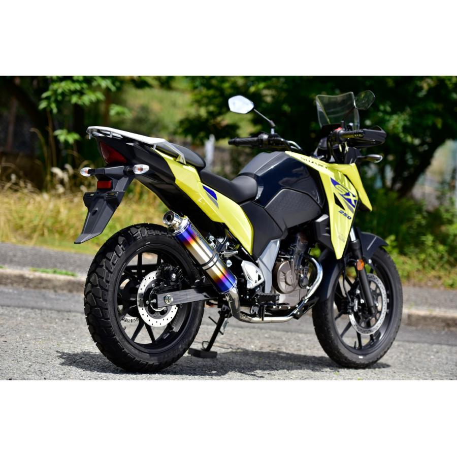 BEAMS (ビームス) R-EVO ヒートチタンサイレンサー政府認証 V-STROM250SX 8BK-EL11L G349-53-S1J