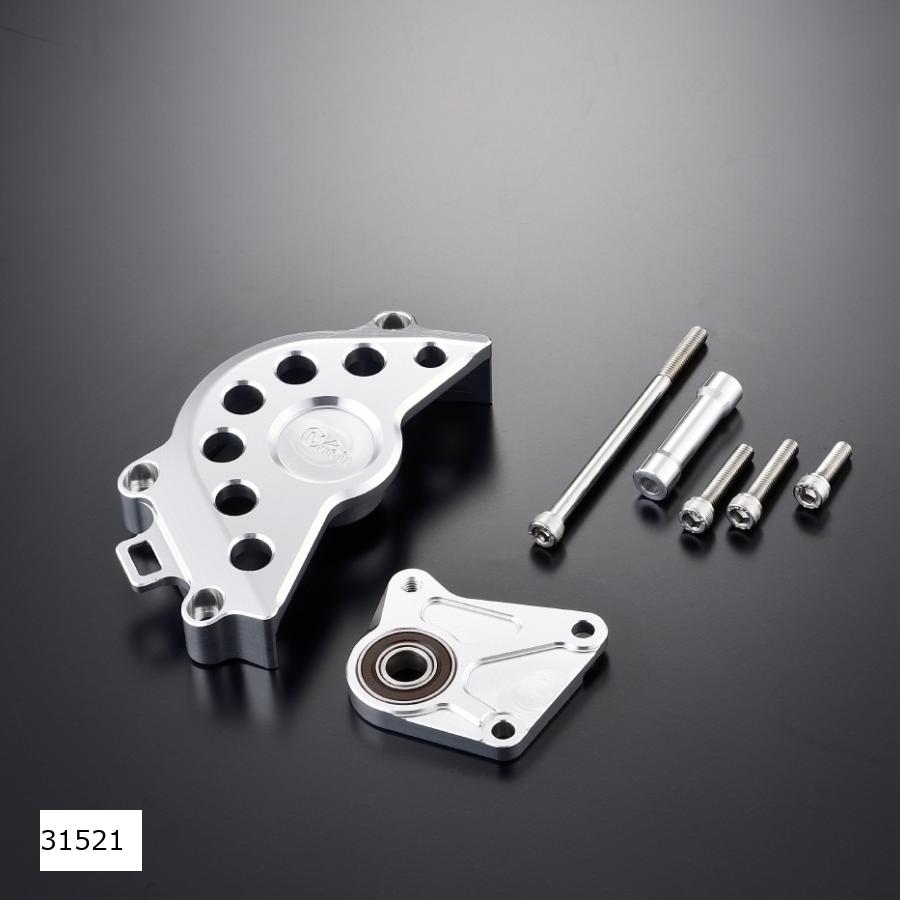 Gクラフト (ジークラフト) ビレットスプロケットガード シルバー モンキー125(JB03/JB05)、CT125(JA65)、GROM(JC92) 31521