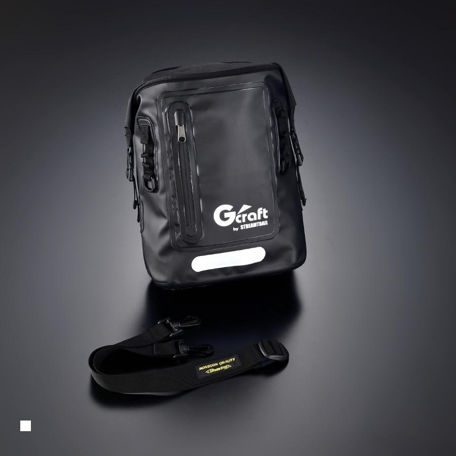 Gクラフト (ジークラフト) GcraftxSTREAM TRAIL センターバッグ ブラック 汎用 ターポリン 39474