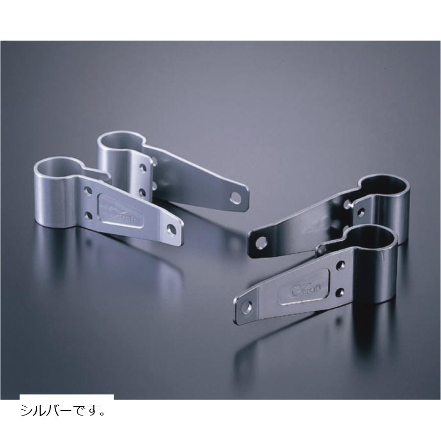 G-CRAFT (ジークラフト) ライトステー Φ30用 シルバー 32008