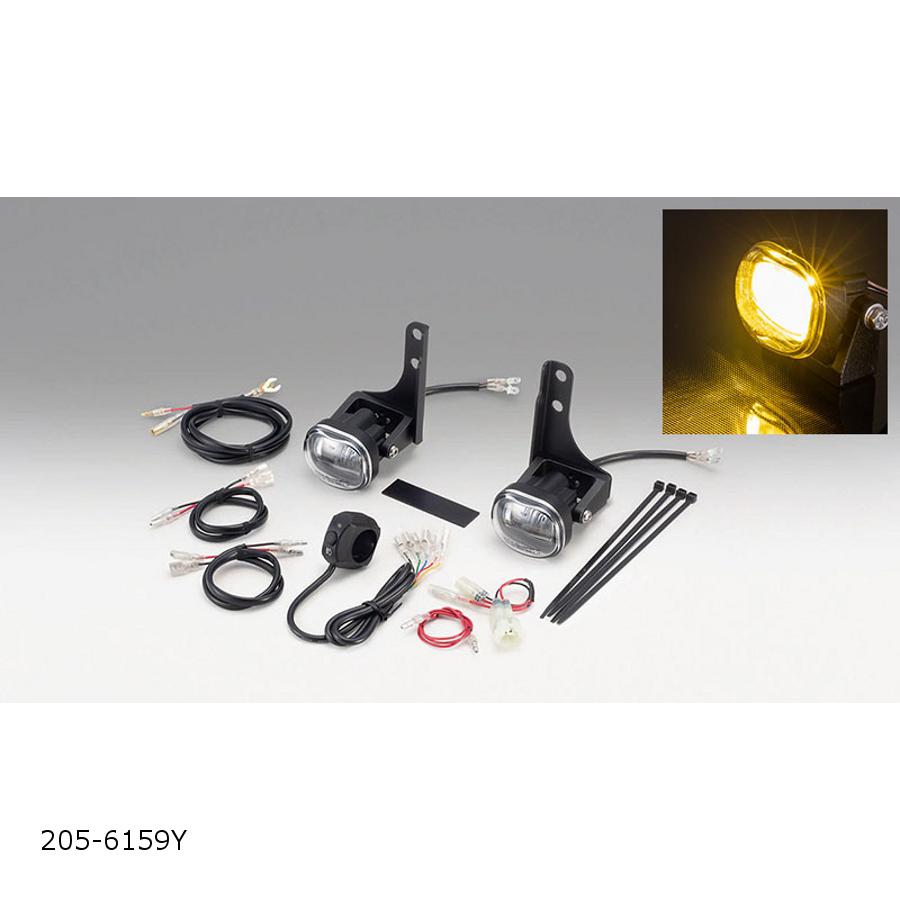 KIJIMA (キジマ) フォグランプKIT LED イエロー CRF250L/RALLY 21y- 205-6159Y