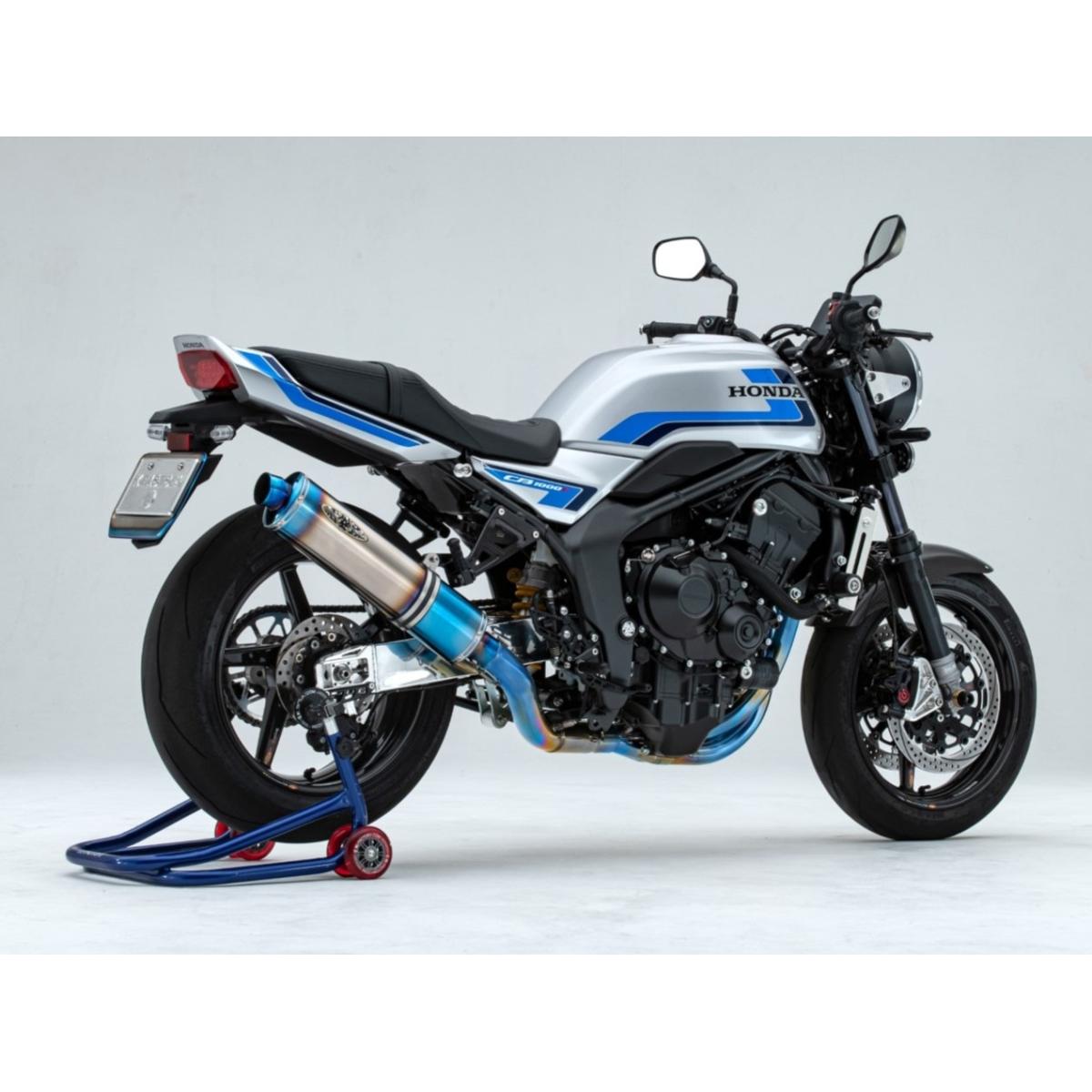 Kファクトリー (ケイファクトリー) CLR-R+ チタンフルエキゾースト オーバルサイレンサー CB1000F 092KPDSDEG0000｜バイク・車パーツ プロト