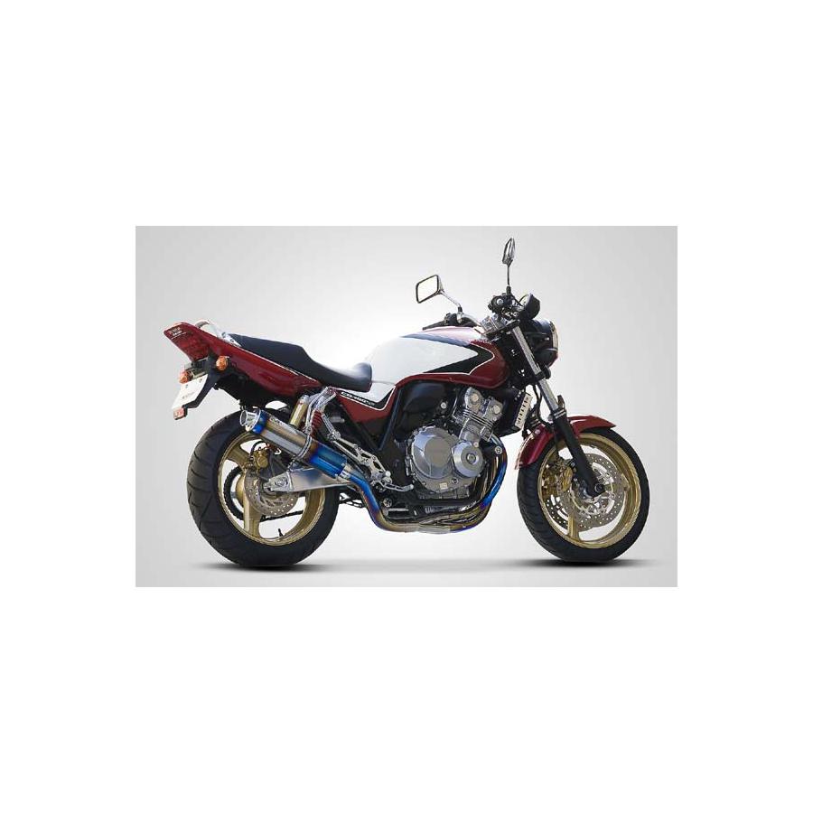 楽天市場 Kファクトリー ケイファクトリー Frcチタン フルex フルエキゾースト マフラー Sbl B Cb400sf Cb400sbrevo 058kabcekg1011 バイク 車パーツ プロト