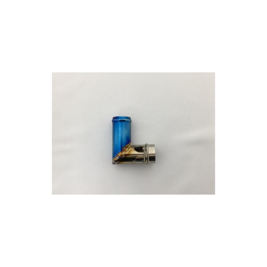 Kファクトリー (ケイファクトリー) チタン製ポンプ-インレット SBL(ブルー) ZRX1200/DAEG 103OZEN011P