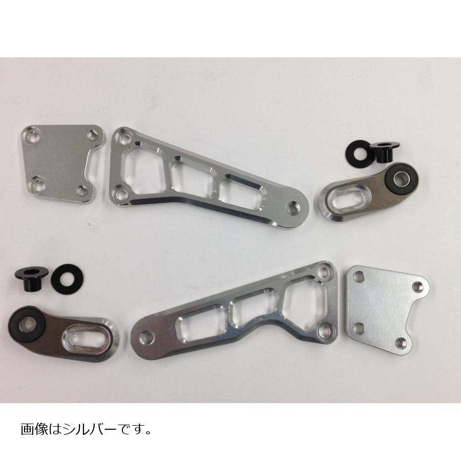 Kファクトリー (ケイファクトリー) ビッグラジエター用ステー スーパーブラック ダウンチューブ用GPZ900R 112TZAO001R