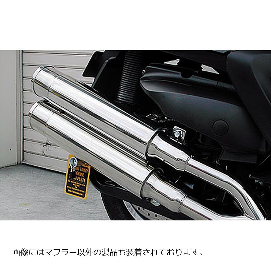 ウイルズウィン スタイリッシュツインマフラー/バズーカー GRANDMAJESTY400(O2センサー付) 132-14-12