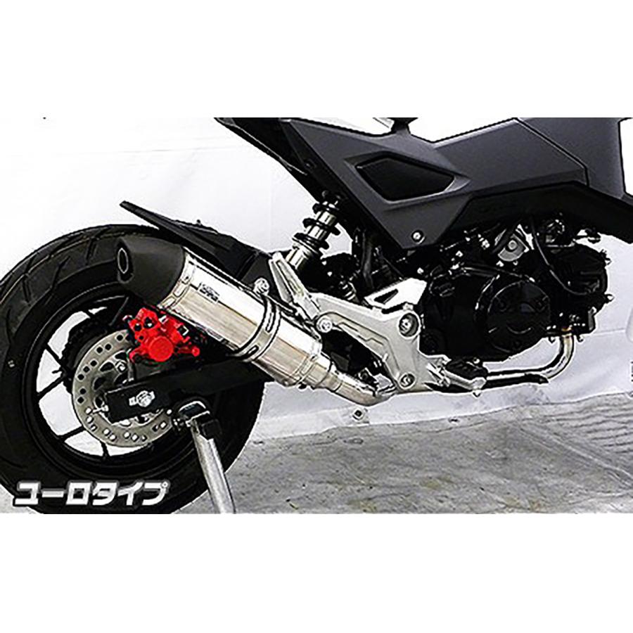 ウイルズウィン ロイヤルマフラー フルエキ ユーロ GROM(2型) 1712-59-04
