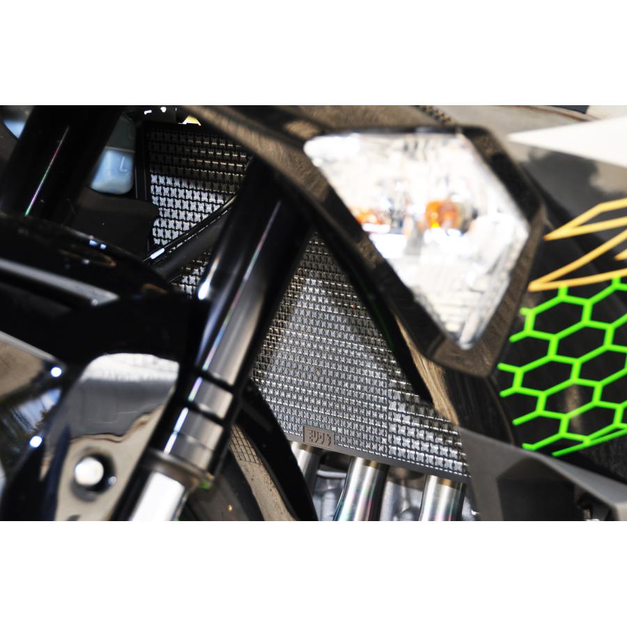 MORIWAKI (モリワキ) ラジエターコアガード ブラック ニンジャ Ninja ZX-25R 01911-20254-B0｜バイク・車パーツ プロト