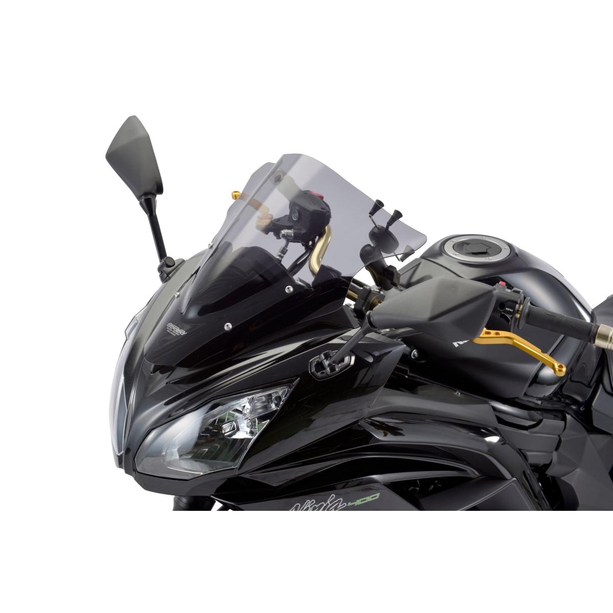 MRA(エムアールエー) スクリーン レーシング 風防 スモーク Ninja650 /Ninja400 4025066132553