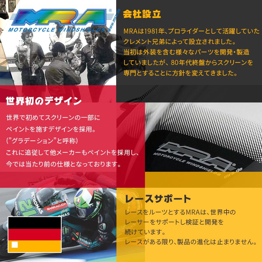MRA エムアールエー スクリーン DAEG ZRX400 スポイラー ZRX1200 