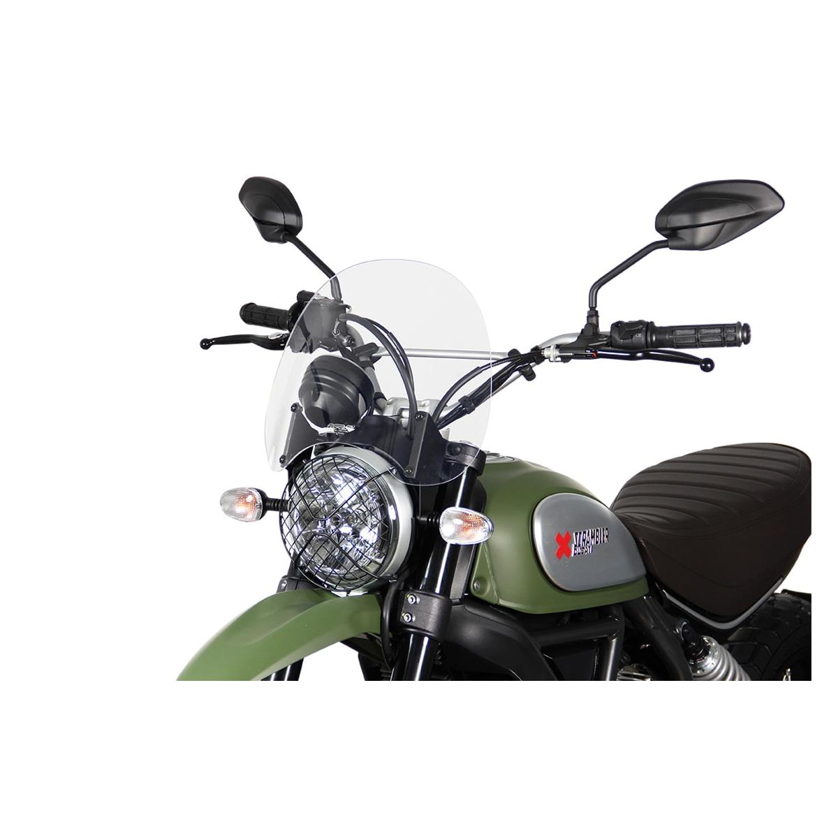 MRA(エムアールエー) スクリーン ツーリング 風防 クリア スクランブラー SCRAMBLER MT823C 4025066154197