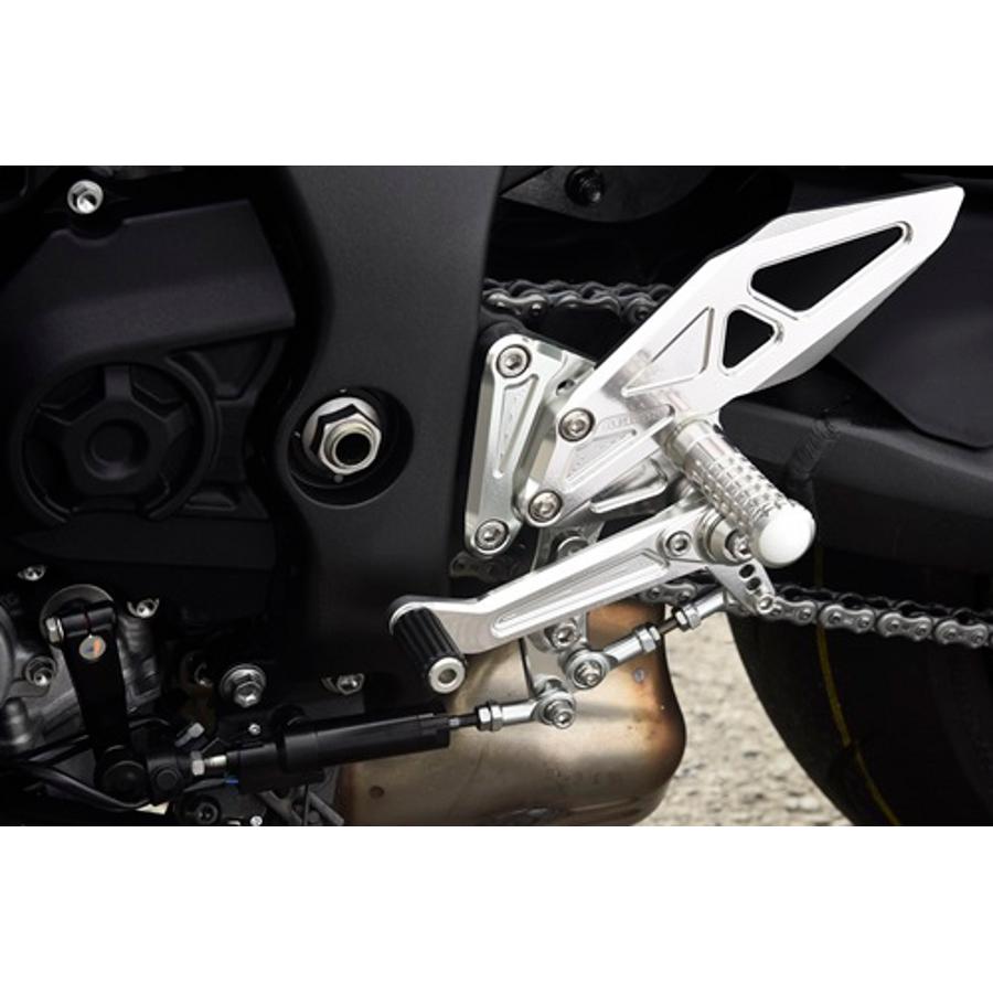 お得セット AGRAS アグラス バックステップ アルミ削り出し製 ZX-10R 