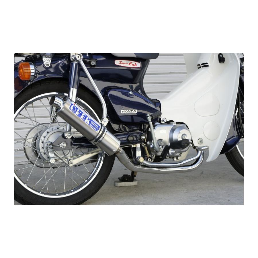 OVER RACING (オーバーレーシング) フルエキゾーストマフラー ステンチタンマフラー SUPER CUB90[スーパーカブ] 13-122-02 オーヴァーレーシング 27,170円
