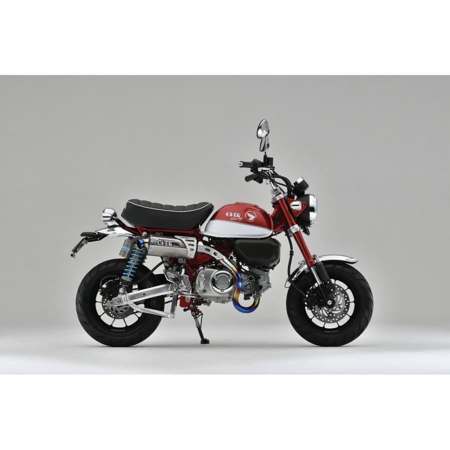 OVER RACING(オーバーレーシング) マフラー TT-Formula フルチタン アップマフラー Monkey125 モンキー125 012-07 オーヴァーレーシング｜バイク・車パーツ プロト