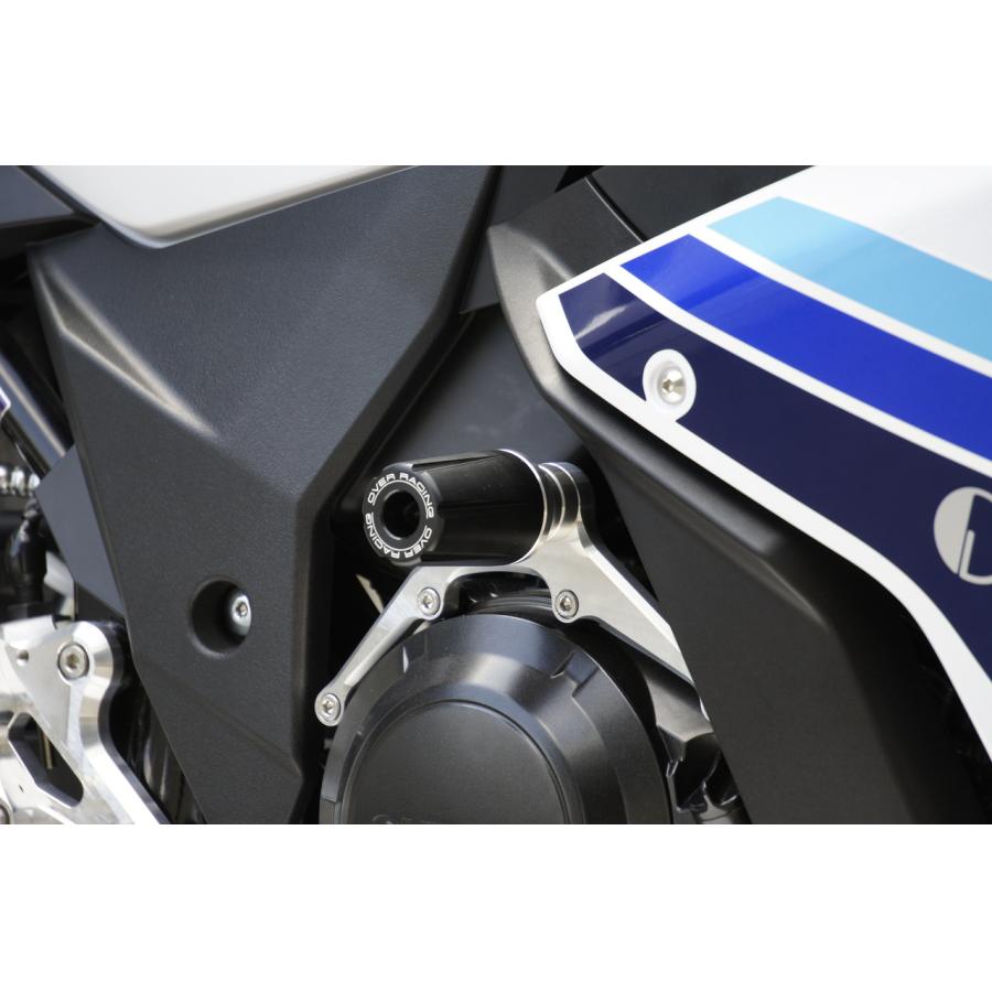 OVER RACING (オーバーレーシング) レーシングスライダー シルバー GSX250R 59-57-01 オーヴァーレーシング