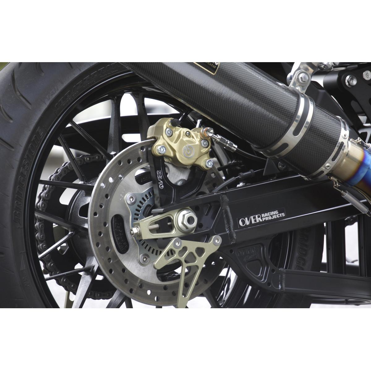 OVER RACING(オーバーレーシング) リアキャリパーサポート ブレンボ2P用 ブラック Z900RS 83-71-21B オーヴァーレーシング｜バイク・車パーツ プロト 27,302円