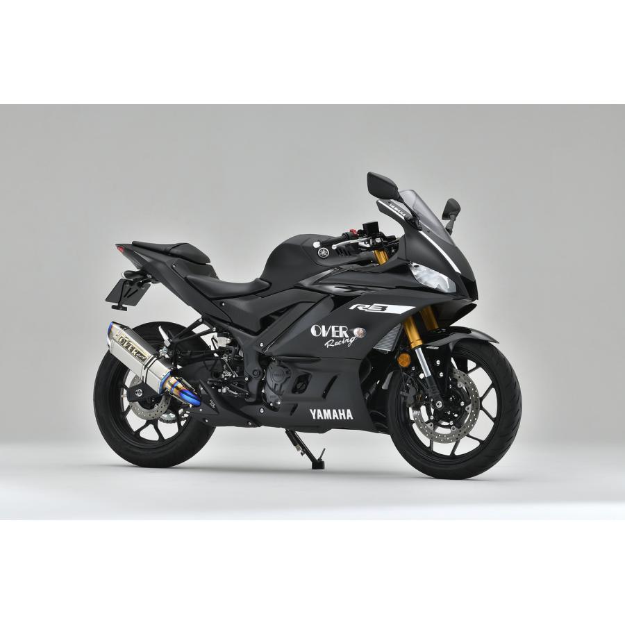 OVER RACING (オーバーレーシング) スリップオンマフラー TT-Formula RS フルチタン S/O YZF-R3 17-36-04 オーヴァーレーシング