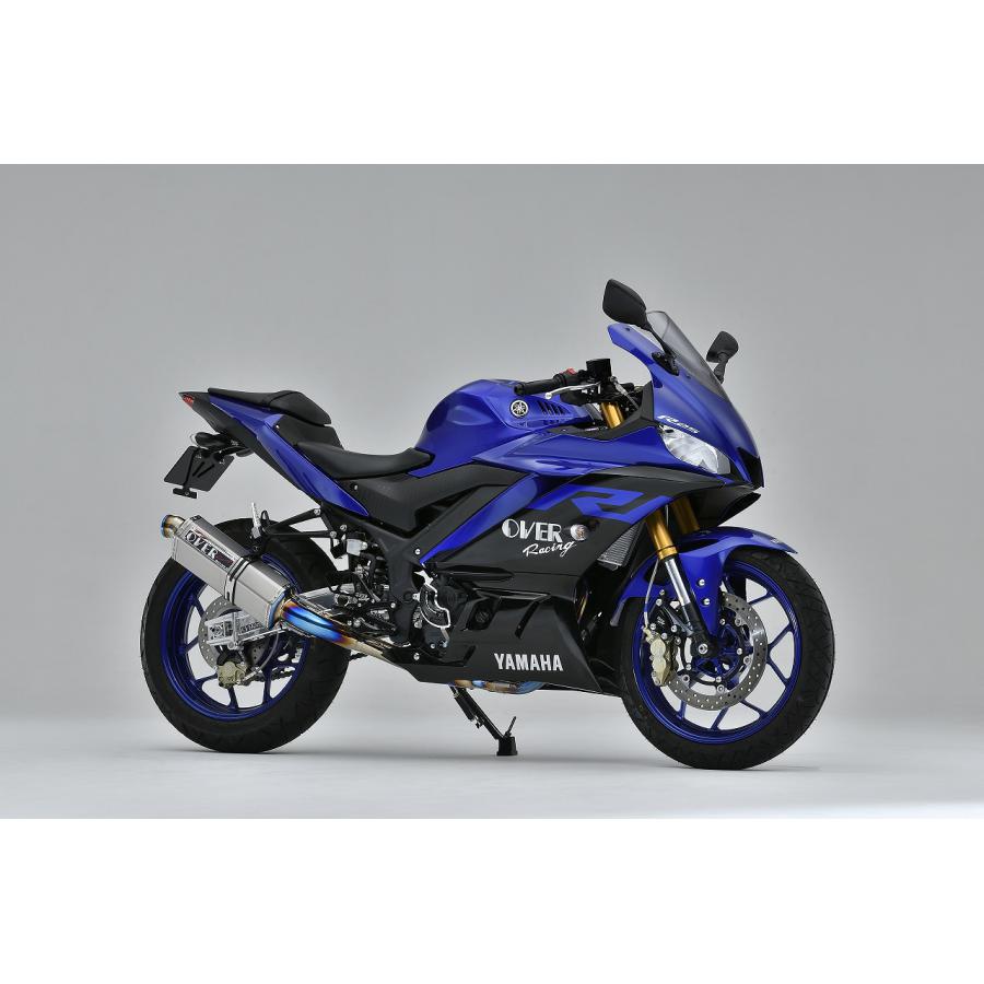 OVER RACING(オーバーレーシング) マフラー TT-Formula フルチタン 2-1 YZF-R25(18)/ 25-351-01 オーヴァーレーシング｜バイク・車パーツ プロト