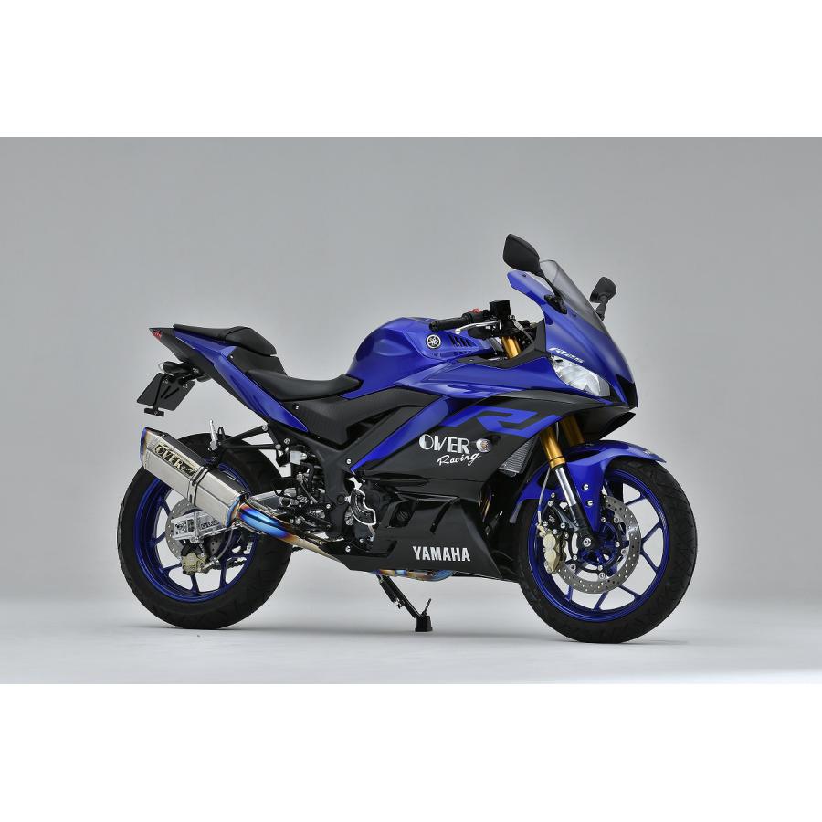 OVER RACING(オーバーレーシング) マフラー TT-Formula RS フルチタン 2-1 YZF-R25(18)/ 25-351-11 オーヴァーレーシング｜バイク・車パーツ プロト