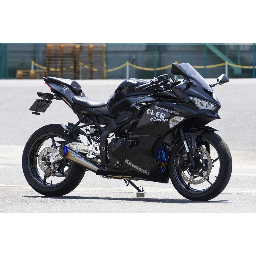 オーバーレーシングSSフルエキマフラー Over Racing オーヴァーレーシング フルチタン フルエキ
