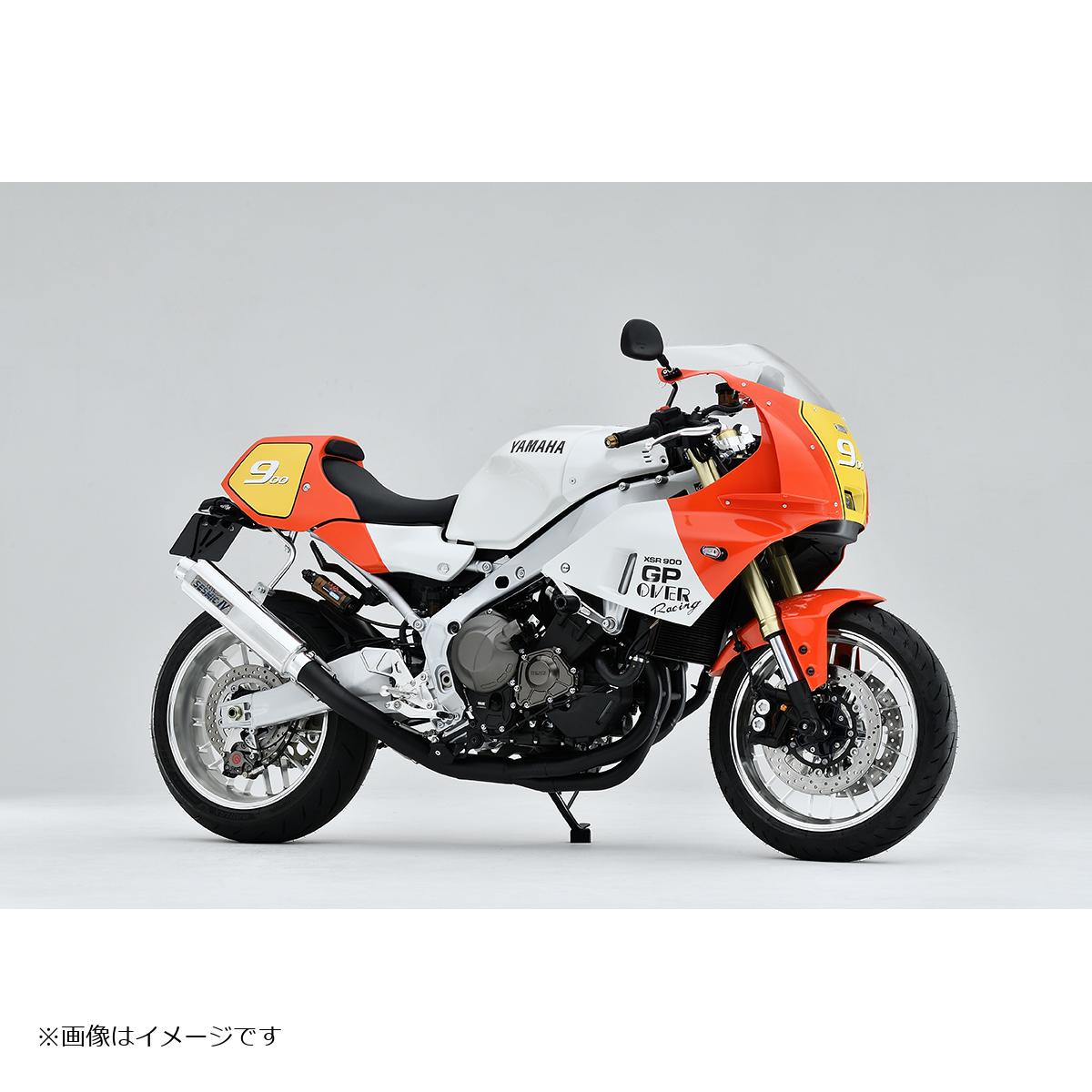 OVER RACING (オーバーレーシング) フルエキゾースト 3-1 SESMIC-4 XSR900GP 24 (アンダーカウル対応品) 25-453-041B|バイク・車パーツ プロト