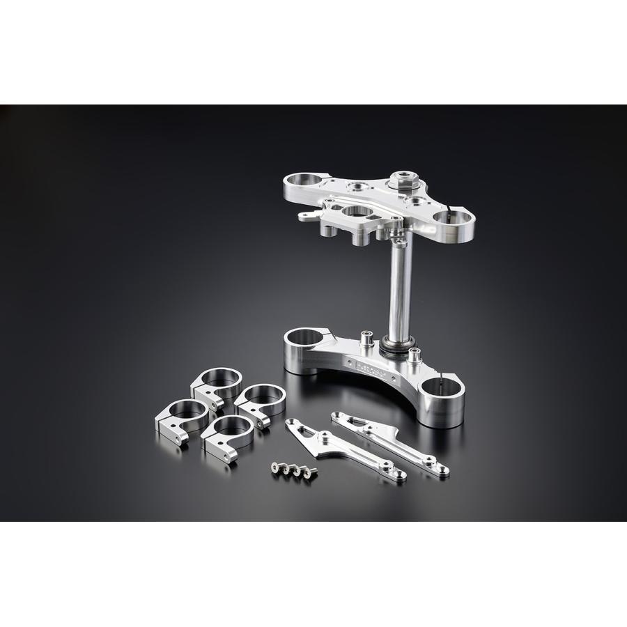 OVER RACING (オーバーレーシング) 倒立フォークステムキット ワイドオフセット シルバー CT125 / CT125 55-061-021