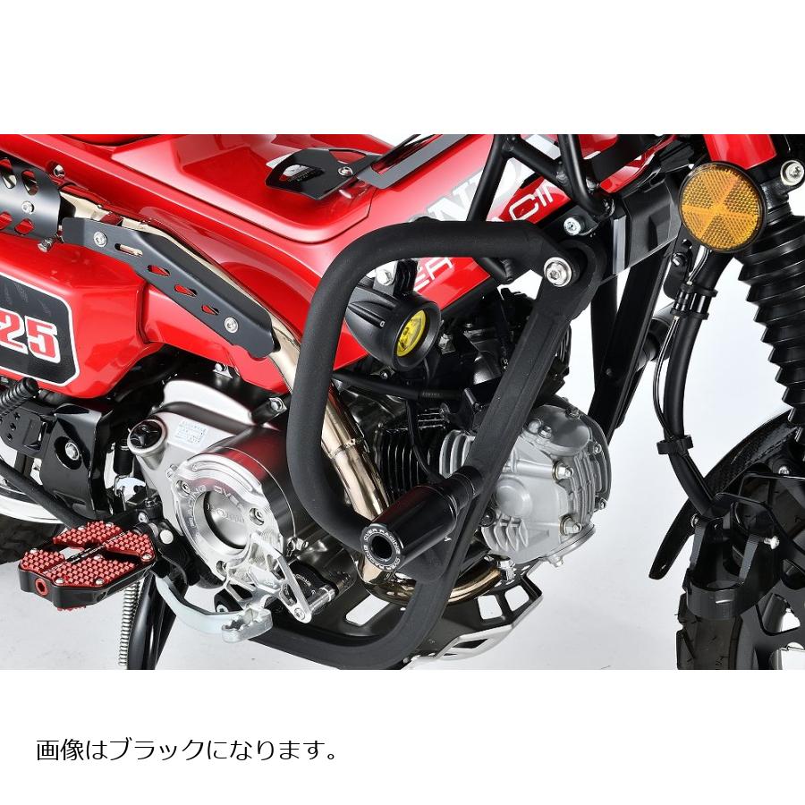 OVER RACING (オーバーレーシング) パイプガード シルバー CT125 56-06-011|バイク・車パーツ プロト
