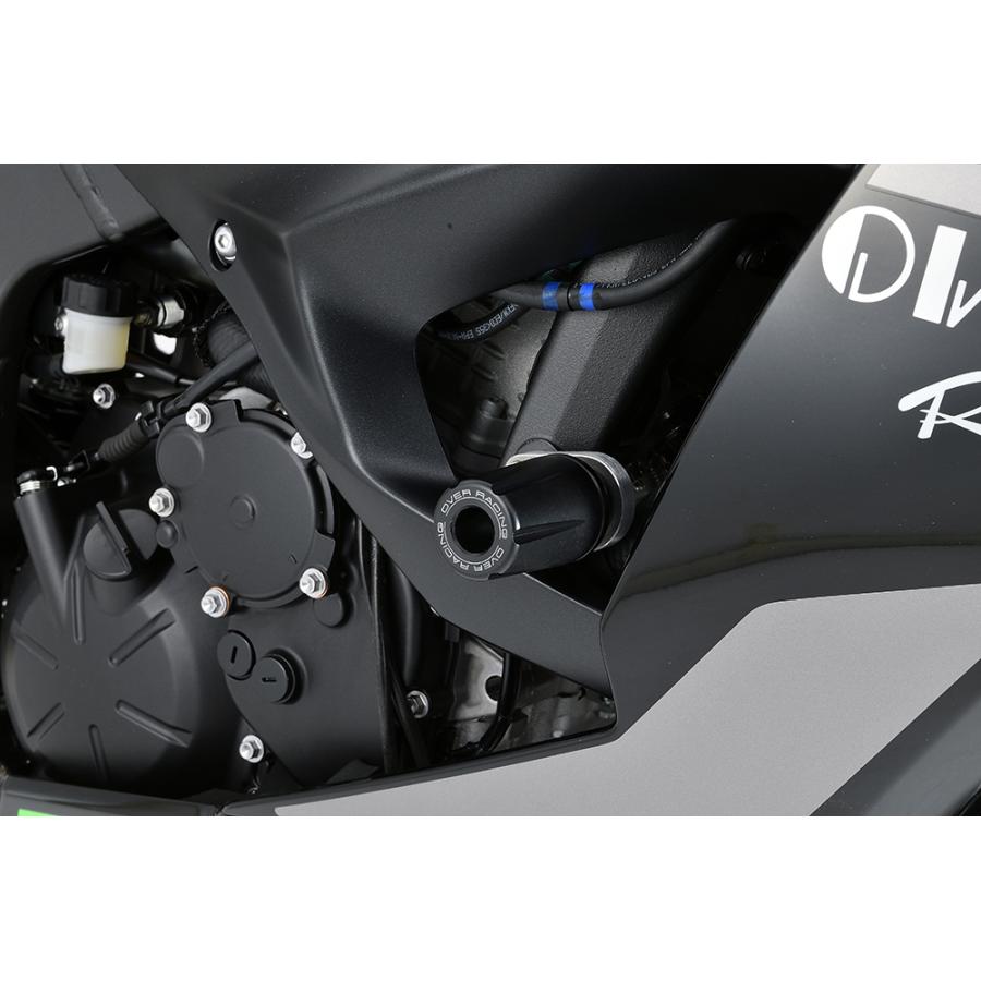 OVER RACING (オーバーレーシング) フレームスライダー シルバー ZX-6R 24- 59-77-01