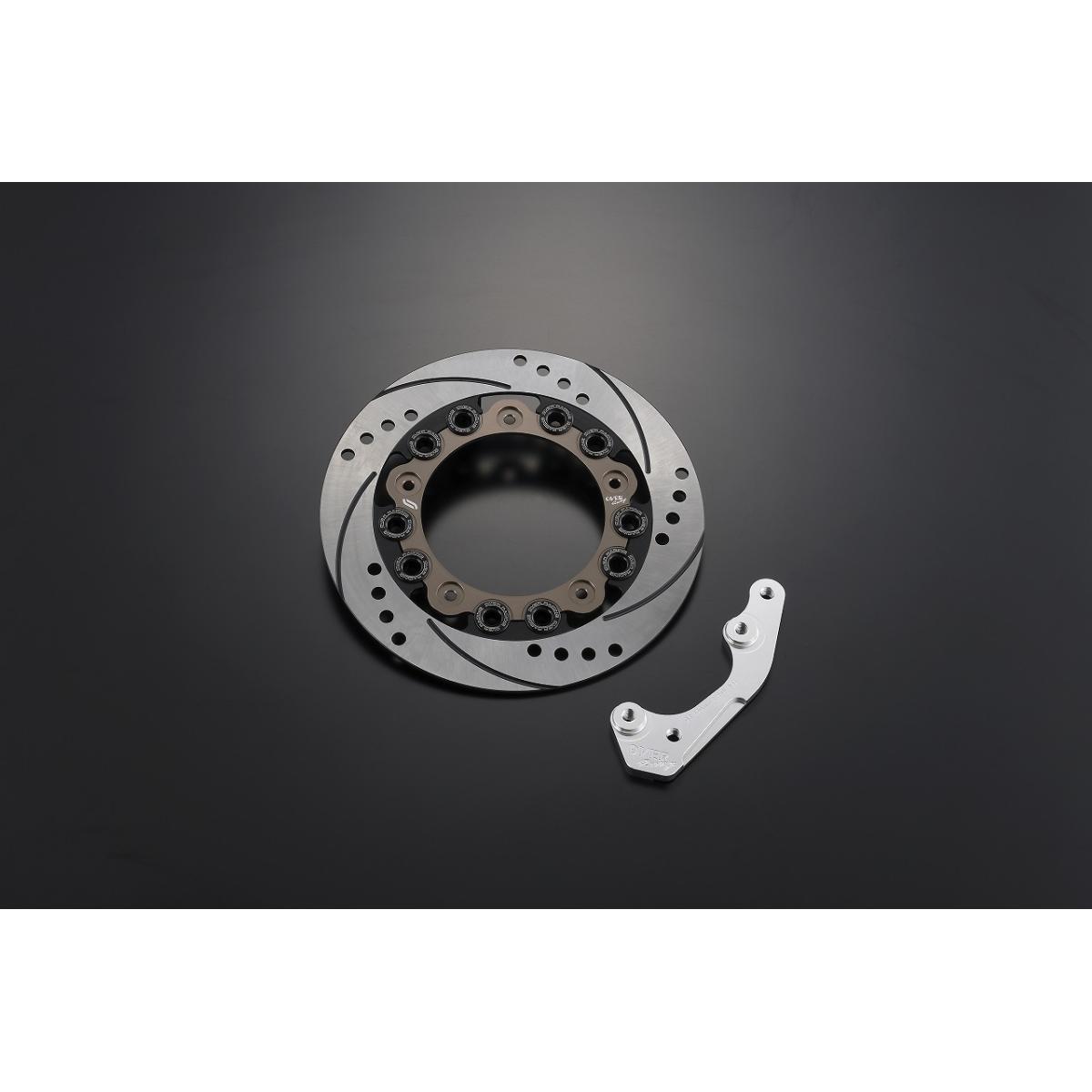 OVER RACING (オーバーレーシング) フルフローティング＆専用Fキャリパーサポート GROM /Monkey125 ABS/DAX125 83-223-14FD｜バイク・車パーツ プロト