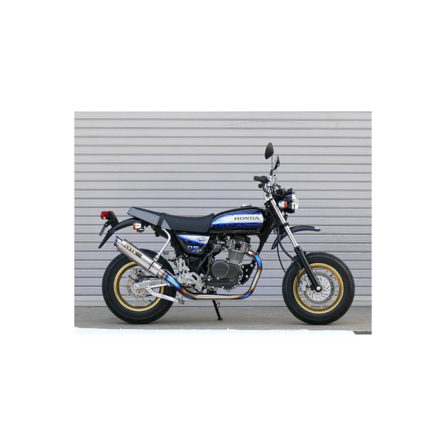 OVER RACING (オーバーレーシング) フルエキゾーストマフラー GPパフォーマンス フルチタンマフラー T2 APE100 エイプ100 13-111-26 オーヴァーレーシング
