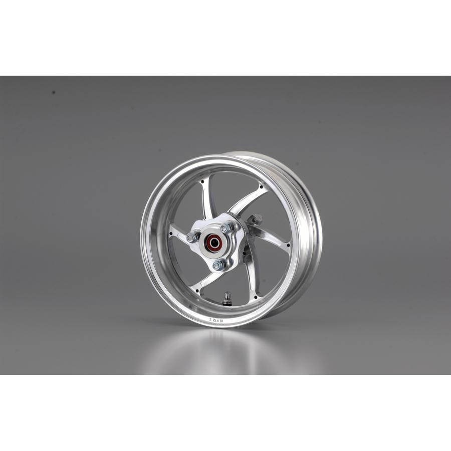 OVER RACING (オーバーレーシング) フロントホイール GP-SIXシルバー 2.50-12 NSF/NSR/XR オーヴァーレーシング