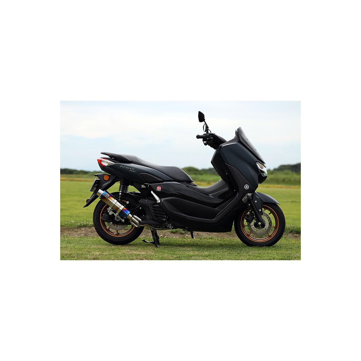 SP忠男 (SPタダオ) PURE SPORT S チタンブルー NMAX 155 8BK-SG66J NM1-GE-14