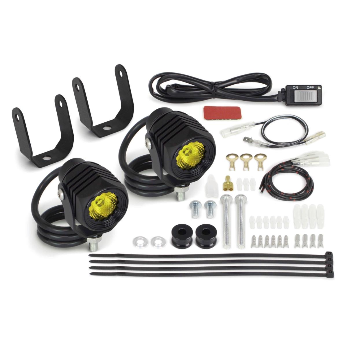 SP武川 (SPタケガワ) LEDフォグランプキット3.0(950/レモンイエロー)(2個入) エリミネーター 05-08-0735｜バイク・車パーツ プロト