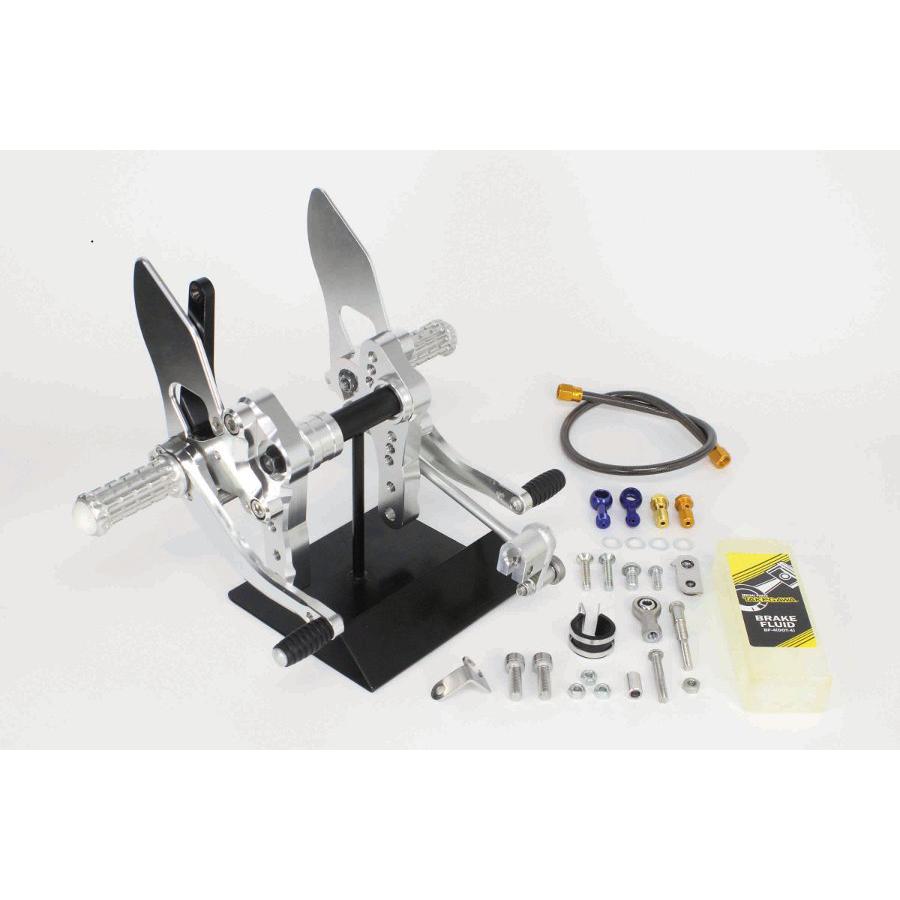 SP武川(SPタケガワ) バックステップ(4ポジション) モンキー125(JB02-1000001-)ブレンボ2Pキャリパー用セット｜バイク・車パーツ プロト