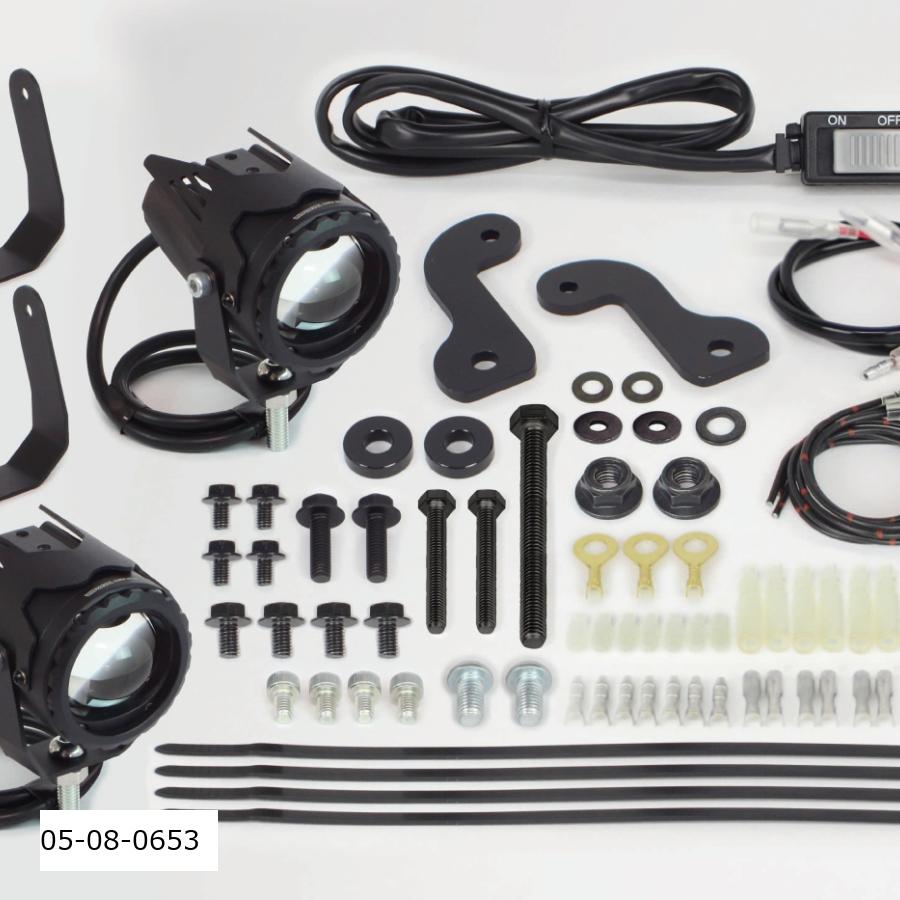 SP武川 (SPタケガワ) LEDフォグランプキット(カットライン/10W) スーパーカブ50(AA09)/110(JA44・59)(2個入) 05-08-0653