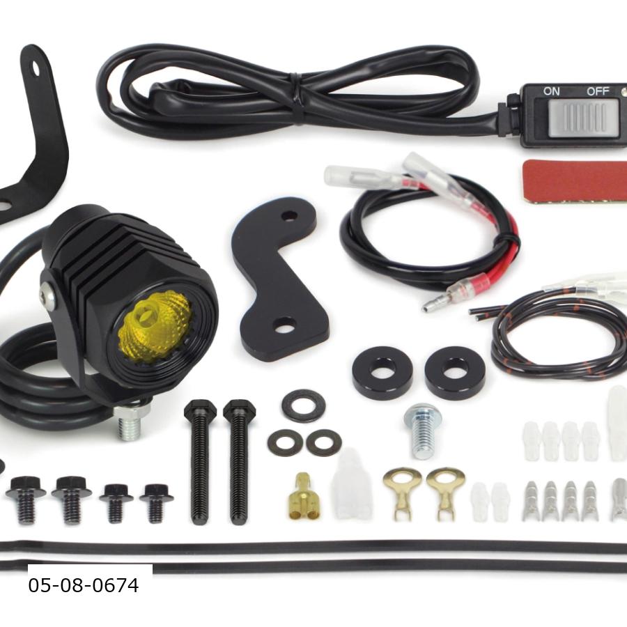 SP武川 (SPタケガワ) LEDフォグランプキット3.0(950/レモンイエロー) スーパーカブ50(AA09)/110(JA44・59)(1個入) 05-08-0674