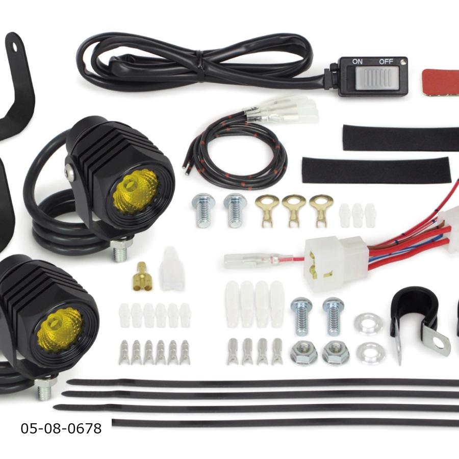 SP武川 (SPタケガワ) LEDフォグランプキット3.0(950/レモンイエロー)(2個入) SEROW250(2008年以降車) 05-08-0678｜バイク・車パーツ プロト