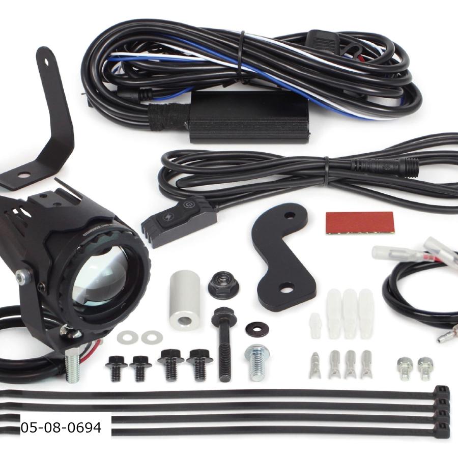 SP武川 (SPタケガワ) LEDフォグランプキット(カットライン/10W/2色) スーパーカブ50(AA04)/110(JA07・10)(1個入) 05-08-0694