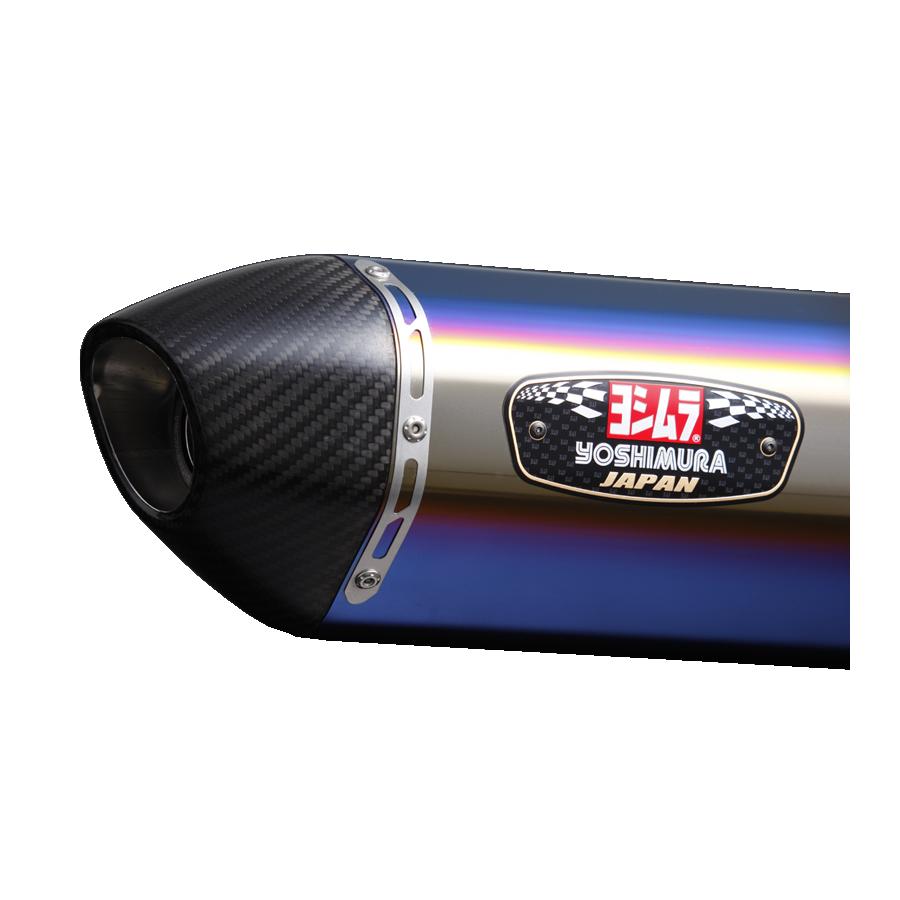 YOSHIMURA (ヨシムラ) 機械曲 R-77S カーボンエンド フルエキゾーストマフラー STBC CYGNUSX SR 16国内仕様|バイク・車パーツ プロト