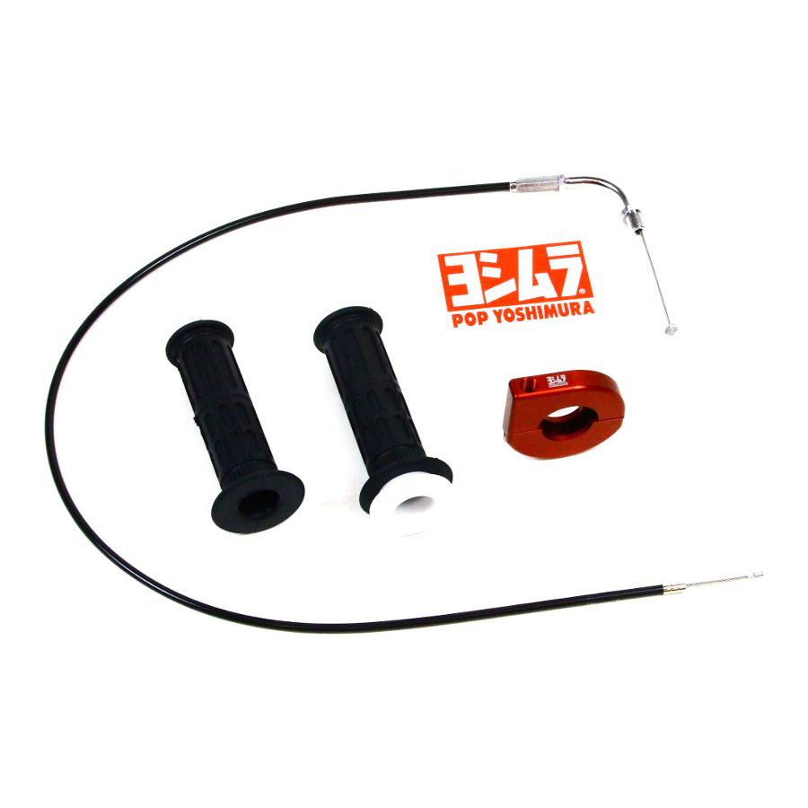 専用ページ バイクパーツ <br>ヨシムラ YRスロットルホルダーセットケーブル