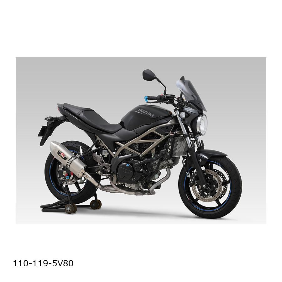 ヨシムラ スリップオンマフラー R-77J SV650X 110-119-5V80 (STS