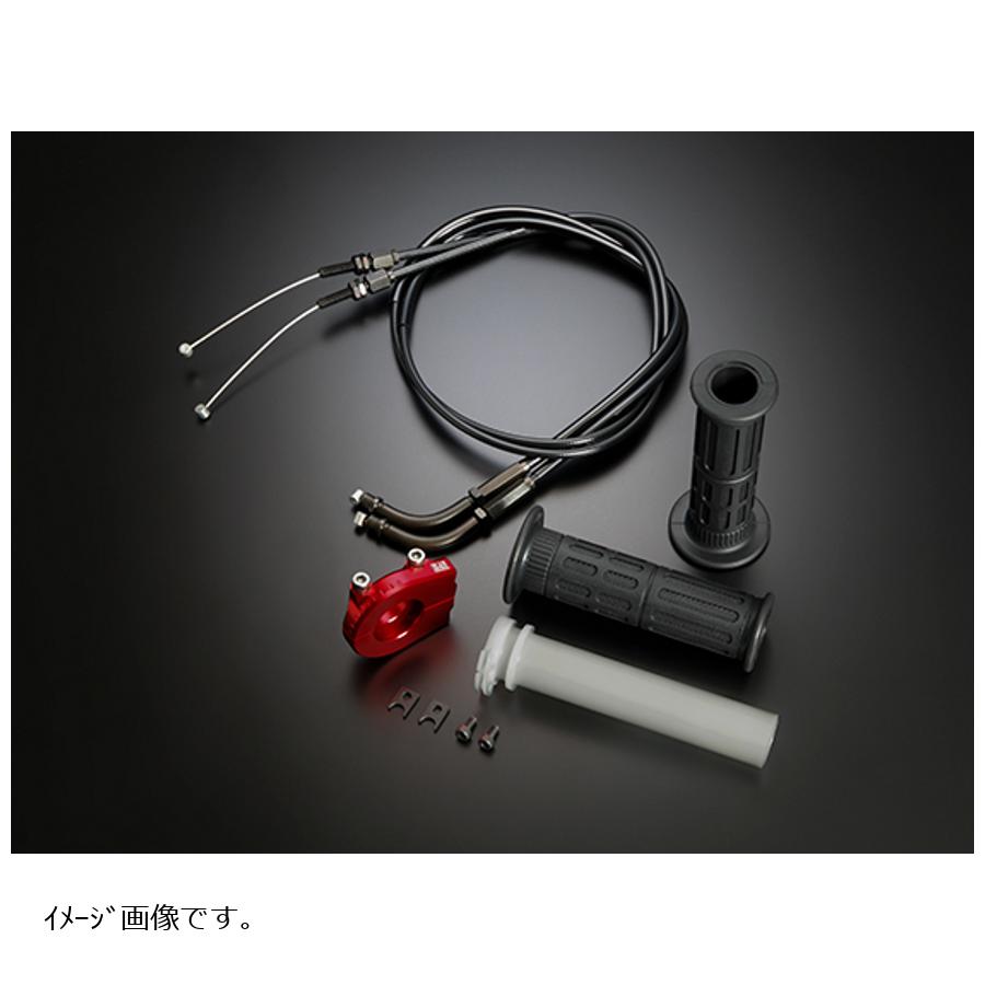YOSHIMURA (ヨシムラ) YRスロットルホルダーセットケーブル750mm RED(TMRスモールボディ) 120mm