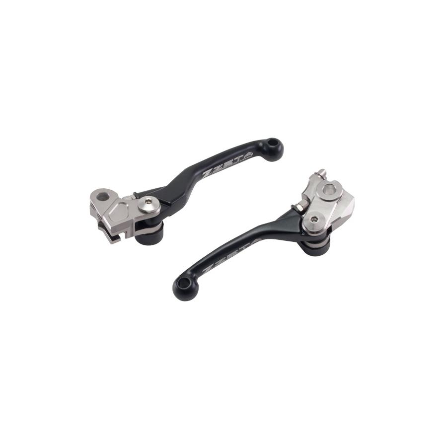 ジータ (ZETA) PIVOTレバーセットFP 3Fi ブラック CRF250R/CRF450R/CRF450RX F5046