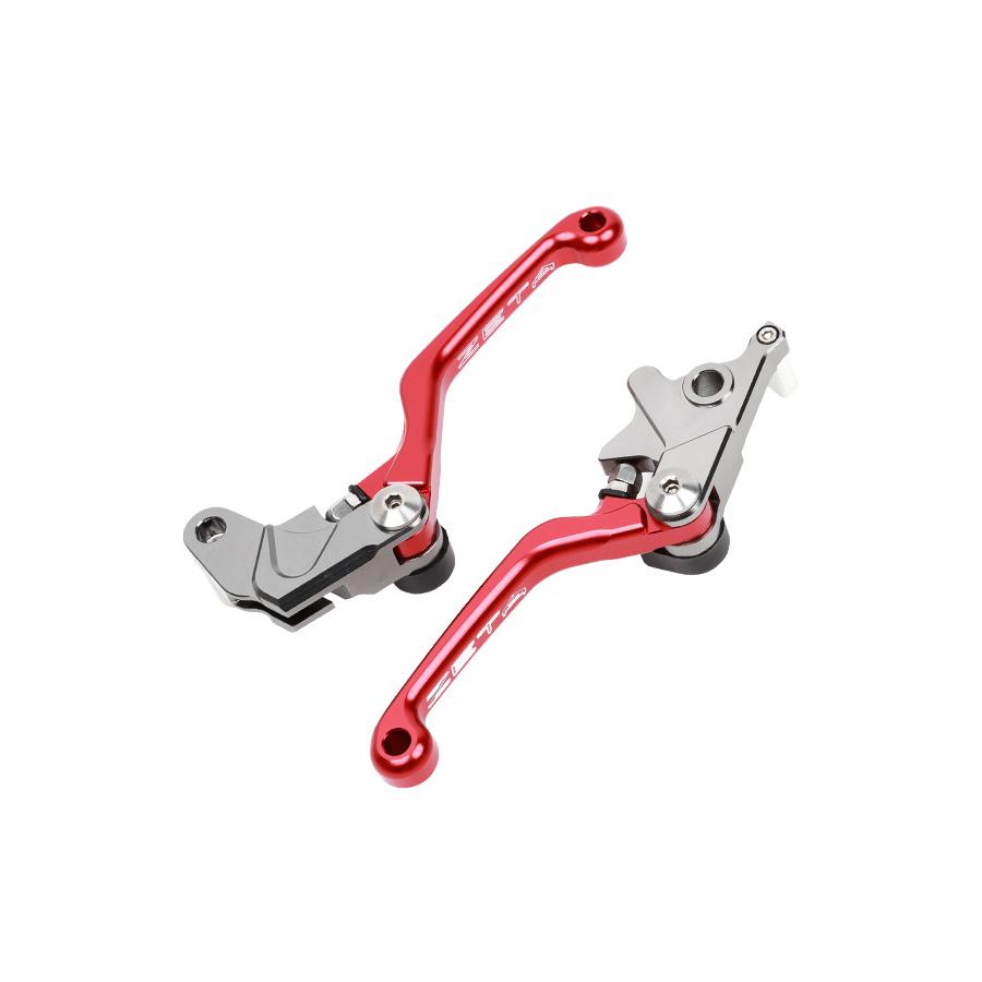 ジータ (ZETA) PIVOTレバーセットCP 3Fi レッド DRZ400S/DRZ400SM/DR250R F5091