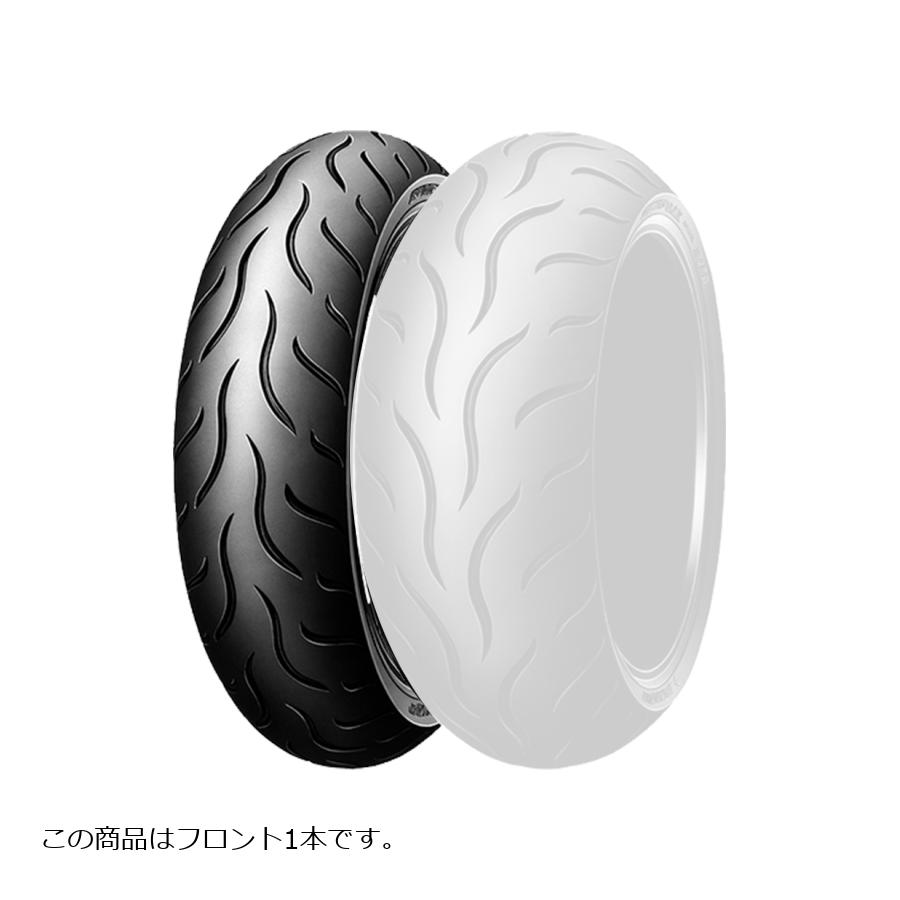 ダンロップ 120/70R17 58H D208FS TL バイク用タイヤ フロント 1本 D208 269987