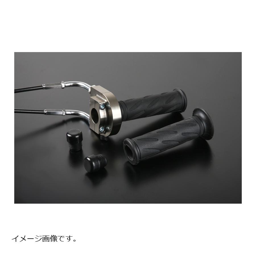 PMC (ピーエムシー) ハイスロットルキット TYPE1 シルバー Φ36 STDワイヤー 100cm 162-3222