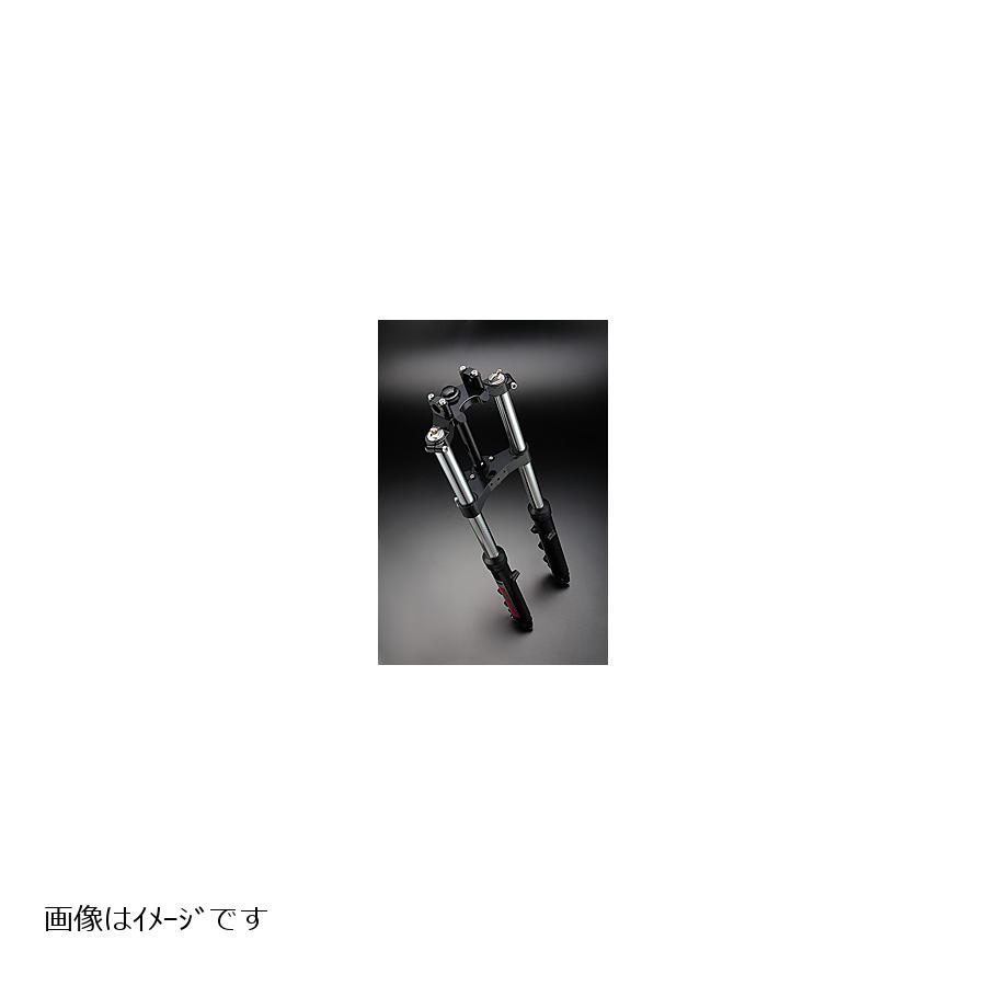 PMC(ピーエムシー) KYB トリプルクランプ付フォークASSY ブラックフォーク/ブラックステム Z1/2|バイク・車パーツ プロト