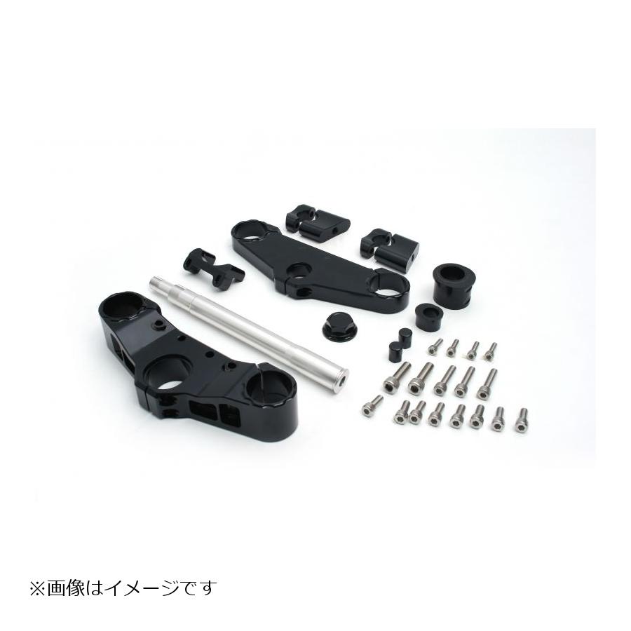 ACTIVE(アクティブ) コンバーチブルステムキット シルバー Φ43 Φ22.2ハンドル用 ホーンステー付 CB1300SB SP ABS可 13610009